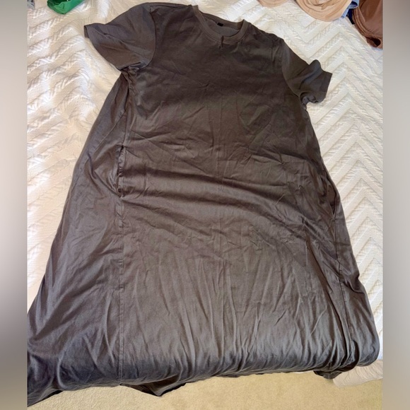 Uniqlo Dresses & Skirts - Uniqlo XL Dark Gray dress with pockets